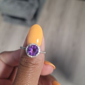 10k Amestyst Ring
